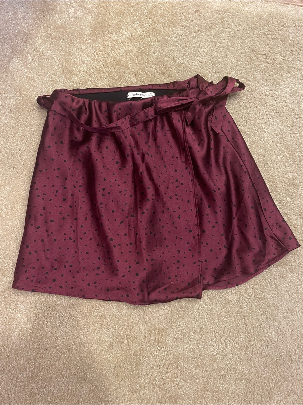 NWT Maroon Skirt